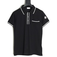 Moncler/Moncler 2026 Classic Round Neck Short-Sleeved T-Shirt Men Women Printed T-Shirt 2026 Early S
