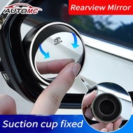 2Pcs Toyota Car Rearview Mirror Round Side Rear View Mirror Blind Spot Mirror 360° Rotating Auxiliary Mirror For Toyota Vios Wish Yaris Fortuner Rush Corolla Cross Vios Hilux Veloz