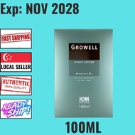 Growell Minoxidil 5% Hair Regrowth Scalp Lotion 100ml | Hair Loss Baldness Treatment