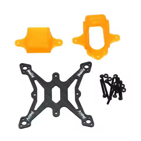 Angel16 1.6 inch Carbon Fiber FPV Frame Kit with 3D Print Ultralight for RC Quadcopter FPV Racing Fr