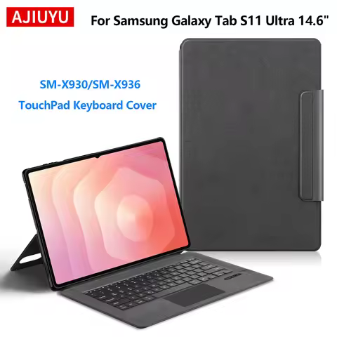 Touchpad Keyboard For Samsung Galaxy Tab S11 Ultra 14.6" Protective Case For Tab S11 ultra 14.6 2025