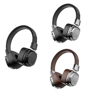 TECHCHIP-Retro Classic over Ear Headsets Studio Stereo Bluetooth5.3 Wireless Headphones Touch Contro