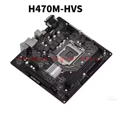 Used for ASRock H470M-HVS LGA1200 Intel H470 mATX DDR4 Motherboard