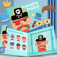 Eight-In-One Magnetic Three-Dimensional Puzzle 3 to 6 Years Old Baby Educational Magnetic Toy 2-3