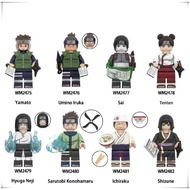 Building Bricks Block Toys Figure Cartoon Anime Sai Tenten Yamato Iruka WM6153