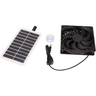 Solar Powered Vent Fan, 15W Solar Panel with 4.7 High Speed Exhaust Fan Solar Power Fan Solar Fans S