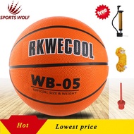 【Hot Stock】Ready stock FIBA Official basketball ball Size 5 Molten original GG7X Free Gift