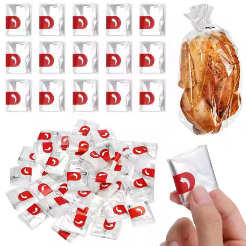 50pcs Kitchen Roast Bags Microwave Oven Toast Bag High Temperature Cook Bags Oasting Turkey Bag For 