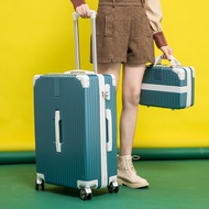 กระเป๋าเดินทาง 20 24 28นิ้ว Trolley Suitcase กระเป๋าเดินทาซิป กระเป๋าเดินทางล้อลาก PC กันน้ำ กระเป๋าเดินทางแบบมีซิปด้วยล้อลาก Luggage Travel Bag