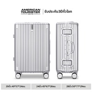 American Tourister(อเมริกันทัวร์ริสเตอร์) | กระเป๋าเดินทางกรอบอลูมิเนียม 20 นิ้ว/24 นิ้ว/28 นิ้ว