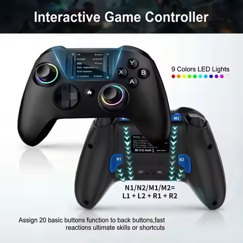 MILONG Wireless Gamepad Controller 100% Original Gaming Controller Hall Effect Gamepad for Windows P
