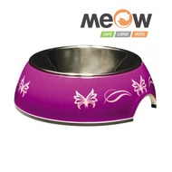 54528 CATIT 2 IN 1 CAT DISH BUTTERFLY SMALL 160ml(5.4fl oz)