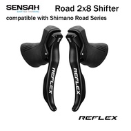 【 hot sale 】SENSAH STI Road Bike Shifters Double 2X7/ 2×8/2×9/2X10/2X11 Speed Lever Brake Bicycle De