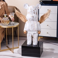 Bearbrick| Bearbrick Angel Bearbrick Statue, Bearbrick Room Decoration, Lovely "Violent" Bear