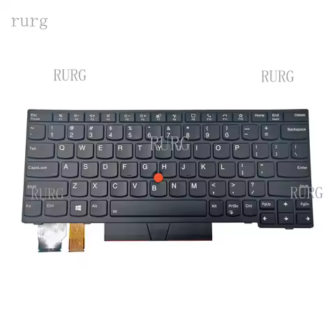 L+ New for Lenovo Thinkpad X13 L13 Gen 2 L13 Yoga US Backlight Keyboard 5N20V43037