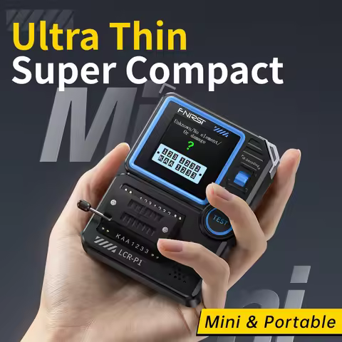 FNIRSI LCR-P1 Mini Smart Tester LCR ESR Tester Multifunction Transistor Capacitor Diode Triode LCR E