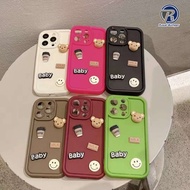 GC86 CASE SOFTCASE SILICON 3D LUCKY BEAR HAPPY SMILE SHOCKPROOF BUMPER CASE FOR SAMSUNG A36 S25 S25+