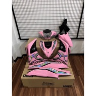 Cover Set Lc135 V4 V5 V6 V7 Baby Pink Sticker Line MKV RAINBOW COVERSET LC135