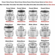 【XL3】360 Degree Adjustable Swivel Aerator Faucet Connector Femal 16/18/20/22/24mm To Male 22mm Tap A