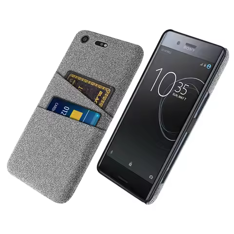 XZ Premium For Sony Xperia XZ Premium Case Fabric Dual Card Phone Cover for Sony Xperia XZ Premium G