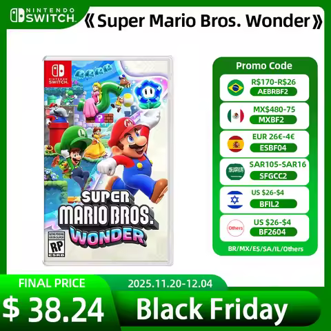 Super Mario Bros. Wonder Nintendo Switch Game Deals 100% Original Physical Cartridge Game Card Suppo