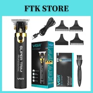 VGR V082 Hair Clipper Rechargeable HairTrimmer Men Beard Trimmer Cutting Machine cutter shaver cordl