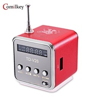 Digital Radio Mini Bass Portable Speaker Portable Radio FM Receiver Rechargeable Battery Support SD/