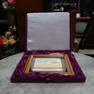 / Display: Award Certificate Souvenir for DPRRI Head