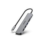 Unitek uHUB S7+ 7-in-1 USB-C 5Gbps Hub with 4K HDMI and 100W Power Delivery H1118A