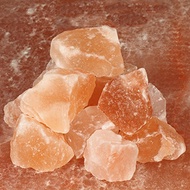 The Spice Lab Pink Himalayan Salt Stones- Gourmet Pure Crystal - Nutrient and Mineral Dense for Health - Kosher and Natural Certified - 1-2" Chunks - 2 Pounds