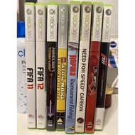 (used) XBOX 360 CD GAMES