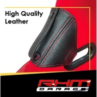 BUCKET SEAT BELT PROTECTOR LEATHER MATERIAL For Semi Bucket Seat / Full Bucket Seat recaro bride