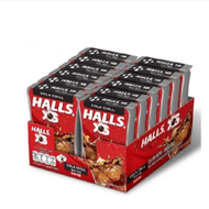 HALLS XS SUGAR FREE MINT 12 pcs x 12.6g - Cola