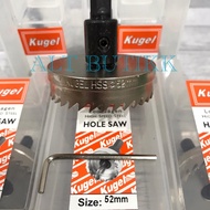 MATA KUGEL HOLE SAW HSS IRON 52 mm | 52mm HSS HOLESAW DRILL BIT | ORIGINAL ORIGINAL