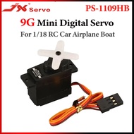 JX PS-1109HB 9G Mini Servo 1.89kg Torque Plastic Gear Micro Digital Servo 4.8V-6V For 1/18 RC Car Ai