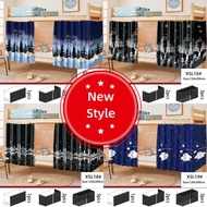 HTC 2025 New 1.2m dormitory curtain for bed student blackout curtain curtains bunk shading curtains 
