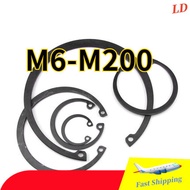 Internal Circlip |  (Black) Cylindrical Bore Rotating Assemblies / Circlip for Hole (Internal Circli