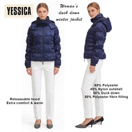 Jacket YESSICA winter padded duck down hoodie