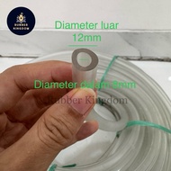 CLEAR RUBBER HOSE 8 X 12 mm AIR AIR AIR RADIATOR 8x12mm 8mm 12mm