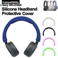 1 Set Silicone Head Band Cover for Sony WH-CH520 / WH-CH720N Headphone Headband Beam Protective Slee