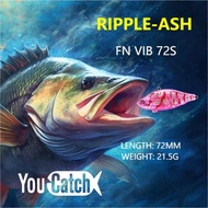 YOUCATCH RIPPLE-ASH fishing lure FN VIB 72S (PART 2) BAITS LURES VIB bait