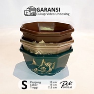 Bonsai Ceramic Pot | Succulents | Cactus cactus | Octagonal