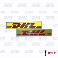 Sticker DHL / Die-Cut Vinyl Sticker