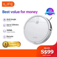 【NEW LAUNCH】ILIFE V2 Intelligent Robot Vacuum cleaner Cordless Auto Vacuum Cleaner 2600mAh 2000Pa
