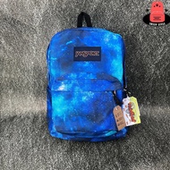 JANSPORT GALAXY BLUE BAG JANSPORT BACKPACK JS BACKPACK JS BACKPACK/ OUTDOOR BAG ELEMENTARY SCHOOL BA