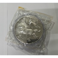 2014 Chinese Zodiac Lunar Year of the Horse 1 kg kilo Silver Plated Round 1kg