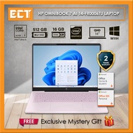 HP OmniBook 7 AI 14-FR0006TU / FR0007TU Laptop (CU5-225U 4.8GHz,16GB D5,512GB SSD, Intel,14" 2K,W11,