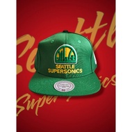 Mitchell and Ness Seattle Supersonics Snapback Cap
