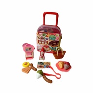 Children's Toy Gift Ice Cream Ice Cream Trolley Cooking Cooking Suitcase