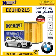 HENGST Oil Filter BMW 1 F20 F21 Engine N55 2011-2019 Penapis Minyak Enjin E61H D215 11 42 7 566 327